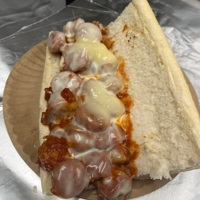 22. Meatball Sub with Provolone.