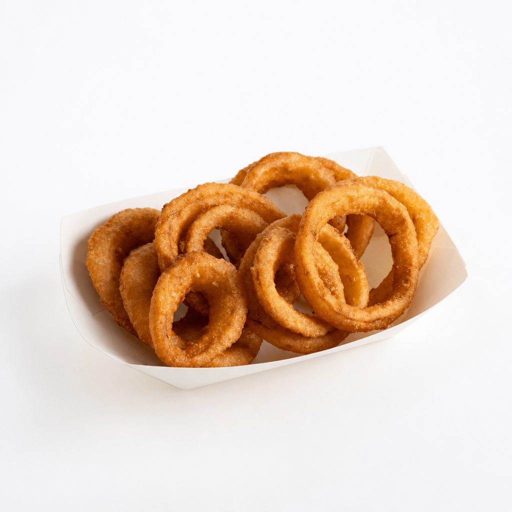 Beer Battered Onion Rings.